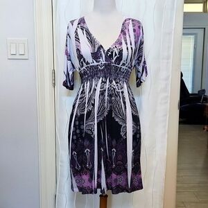 Mi Manchi Tie Dye High Waist Dress
